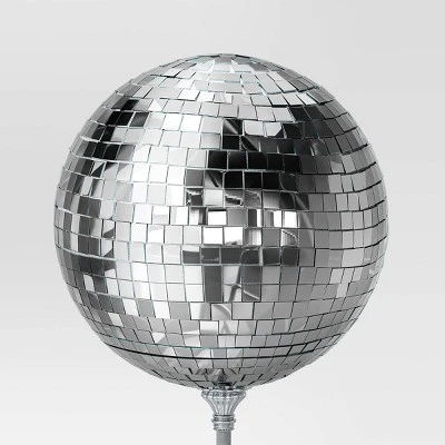 11.25" Mirrored Ball Christmas Tree Topper Silver - Wondershop™ 4 11.25" Mirrored Ball Christmas Tree Topper Silver - Wondershop™ - Image 2
