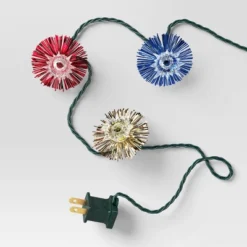 20ct Christmas Tinsel Lights Multi-Colored With Green Wire - Wondershop™ -Wondershop GUEST 8d384117 d671 40e6 bbe0 f0138d667495