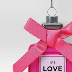 Christmas Glass Hot Pink Perfume Ornament - Wondershop™ -Wondershop GUEST 8d98c9ed cac1 4028 b3e1 2eba913a571a