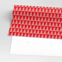 30” 20 Sq Ft Christmas Roll Wrap White Trees On Red - Wondershop™ -Wondershop GUEST 8e73fc54 3bce 4f4d bb99 ad0873d440ea