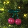 3" Christmas Fabric Disco Cherries Ornament - Wondershop™ -Wondershop GUEST 8fe94726 fd27 4b2f 86fb 47e7ed7b94ad