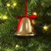Christmas Metal Bell Ornament Gold - Wondershop™ -Wondershop GUEST 9180df80 7a45 4322 b0ab fcc580124ebd
