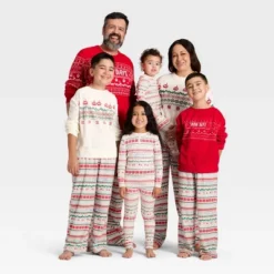 Kids' "Let It Snow" Fair Isle Cozy Knit Long Sleeve Shirt And Pants Holiday Matching Family Pajama Set - Wondershop™ Cream 10 Kids' "Let It Snow" Fair Isle Cozy Knit Long Sleeve Shirt And Pants Holiday Matching Family Pajama Set - Wondershop™ Cream -Wondershop GUEST 91b1f3d9 5e69 4804 a978 99560fda043c 2