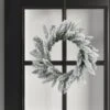 20" Flocked Pine Artificial Christmas Wreath - Wondershop™ -Wondershop GUEST 922ae1fd a3ac 4fc2 bf28 92afecce9943