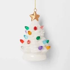 Lit Ceramic Retro Christmas Tree Ornament - Wondershop™ 9 Lit Ceramic Retro Christmas Tree Ornament - Wondershop™ -Wondershop GUEST 93e0a82a 14b1 4acf 8643 c177f2e3b105