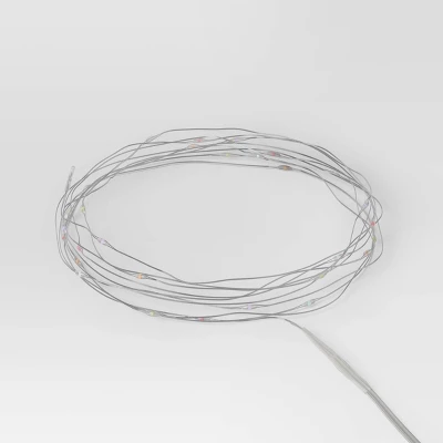 30ct LED Battery Operated Dewdrop Fairy String Lights - Wondershop™ 4 30ct LED Battery Operated Dewdrop Fairy String Lights - Wondershop™ - Image 2