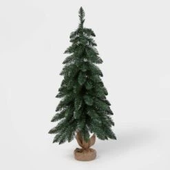 Unlit Downswept Alberta Spruce Mini Artificial Christmas Trees With Burlap Base - Wondershop™ 10 Unlit Downswept Alberta Spruce Mini Artificial Christmas Trees With Burlap Base - Wondershop™ -Wondershop GUEST 98d7e516 c17e 4300 a5ba 821270d20aee