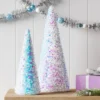 Christmas Sequins Cone Shape Tree Table Top Decor Iridescence Small - Wondershop™ -Wondershop GUEST 9b6aa773 5d6f 4986 9204 189d8e99f388