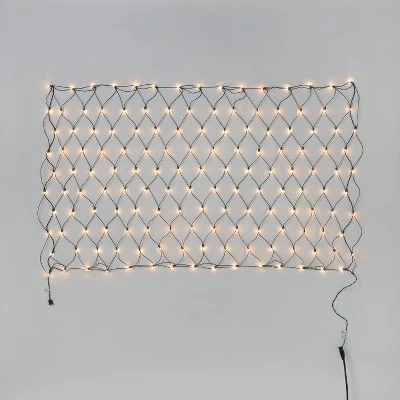 150ct 4'x6' Incandescent Mini Christmas Net Lights With Green Wire - Wondershop™ 7 150ct 4'x6' Incandescent Mini Christmas Net Lights With Green Wire - Wondershop™ - Image 5