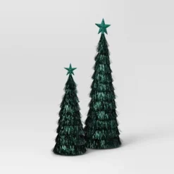 2pk Christmas 18" And 12" Tinsel Trees - Wondershop™ 8 2pk Christmas 18" And 12" Tinsel Trees - Wondershop™ -Wondershop GUEST 9f2fd553 c8e3 4af8 9db7 efd38bb6d889