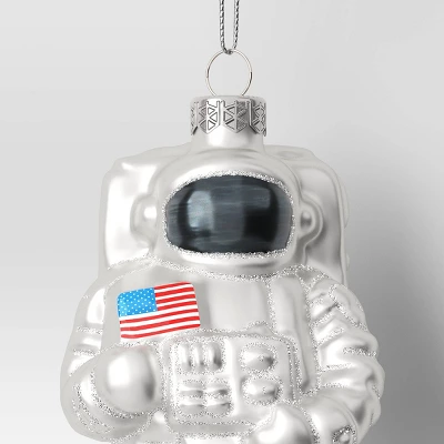 Christmas Glass Astronaut Ornament - Wondershop™ 4 Christmas Glass Astronaut Ornament - Wondershop™ - Image 2