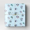 40" 125 Sq Ft Christmas Roll Wrap Playful Penguins On Blue  - Wondershop™ -Wondershop GUEST a7ae9d94 adbc 44e4 85ba c2a6d42024e7