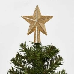 Mini Star Christmas Treetop LED Lights With Battery Pack 26in Lead In Wire - Wondershop™