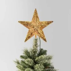 10" Pre-lit Faux Mercury Star Christmas Tree Topper - Wondershop™ 10 10" Pre-lit Faux Mercury Star Christmas Tree Topper - Wondershop™ -Wondershop GUEST adbc3b87 0252 4eb7 82bf dad016cfb7c7