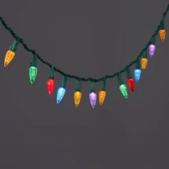 60ct LED C6 Faceted Christmas String Lights With Green Wire - Wondershop™ -Wondershop GUEST afe37494 d517 4009 b089 f2dec4a5318d