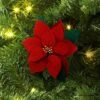 Christmas Fabric Poinsettia Ornament - Wondershop™ -Wondershop GUEST b3326682 2fa9 47d1 aa18 6db833b82539