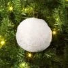 Christmas Fabric White Ball Ornament - Wondershop™ -Wondershop GUEST b941aed3 8ddb 49ff a65c c03c58589f36