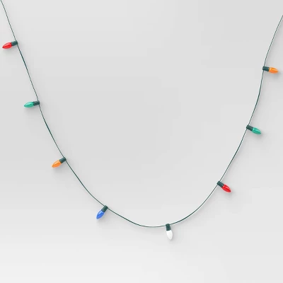 Incandescent Christmas Filament String Lights Multicolor Light Bulb With Green Wire - Wondershop™ 4 Incandescent Christmas Filament String Lights Multicolor Light Bulb With Green Wire - Wondershop™ - Image 2