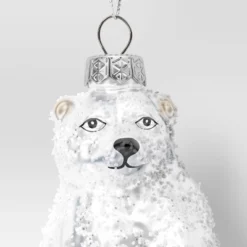 Christmas Glass Polar Bear Ornament - Wondershop™ -Wondershop GUEST ba27a6fb 16ff 47fb b0a7 6b0475a3f65f