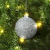 Christmas Silver Beaded Ball Ornament - Wondershop™ 1 Christmas Silver Beaded Ball Ornament - Wondershop™ -Wondershop GUEST ba8e451a 3bde 49ba 9927 6285d01d1729