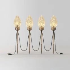 4pc LED Big Bulb Christmas Novelty Pathway - Wondershop™ -Wondershop GUEST bb16da0d dd4d 40ba 9a52 186cc6056f6c