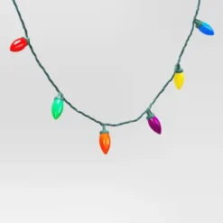 25ct LED C9 Classic Glow Indoor Outdoor Christmas String Lights With Green Wire - Wondershop™ 9 25ct LED C9 Classic Glow Indoor Outdoor Christmas String Lights With Green Wire - Wondershop™ -Wondershop GUEST bfb2a67d 4306 454b 9275 abb659518584