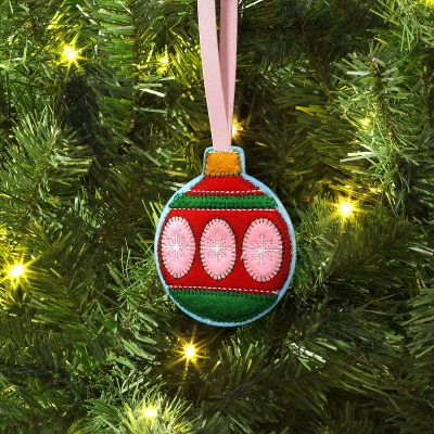 Christmas Humble Cheer Topper Felt Ornament - Wondershop™ 3 Christmas Humble Cheer Topper Felt Ornament - Wondershop™