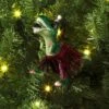 Christmas Tinsel Skirt Dino Ornament - Wondershop™