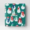 30" 50 Sq Ft Christmas Roll Wrap Snowmen On Green - Wondershop™ -Wondershop GUEST c31f744d 8cb0 41b3 9755 4960f85a4641