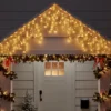 300ct High Density Christmas Icicle Lights Clear With White Wire - Wondershop™: Indoor/Outdoor, Incandescent -Wondershop GUEST c3b4d469 7e54 4022 b879 e584daab39ea