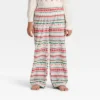 Kids' "Let It Snow" Fair Isle Microfleece Holiday Matching Family Pajama Pants - Wondershop™ Cream 2 Kids' "Let It Snow" Fair Isle Microfleece Holiday Matching Family Pajama Pants - Wondershop™ Cream -Wondershop GUEST c612ef74 746c 49cf b667 432d658dd0de