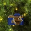 Christmas Blue Glass Camera Ornament - Wondershop™ -Wondershop GUEST c899d740 1cfb 4c9e b1c3 f22a43d0f575