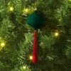 Christmas Onion Shaped Flocked Dark Green Ornament With Tassle - Wondershop™ 2 Christmas Onion Shaped Flocked Dark Green Ornament With Tassle - Wondershop™ -Wondershop GUEST c97ff919 5d74 429a be16 d6cf9c910b62