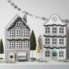 Christmas Lit Mantle House White - Wondershop™ -Wondershop GUEST d1b4aee5 626c 4e4d ba43 558e61cc69bd 1
