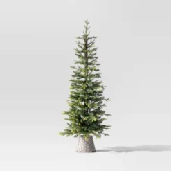 5' Pre-Lit Potted Slim Balsam Artificial Christmas Tree - Wondershop™ -Wondershop GUEST d2c0ac76 9ed6 4036 a6d6 92c157315d03