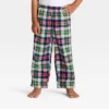Toddler Plaid Microfleece Holiday Matching Family Pajama Pants - Wondershop™ Cream -Wondershop GUEST d2e83bd6 f5f4 4623 b4bf 932bb7876650