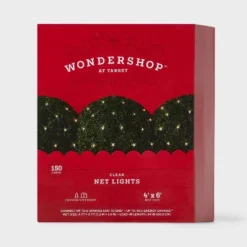 150ct 4'x6' Incandescent Mini Christmas Net Lights With Green Wire - Wondershop™ 11 150ct 4'x6' Incandescent Mini Christmas Net Lights With Green Wire - Wondershop™ -Wondershop GUEST d779278f 4899 456b 9750 55fd538be613