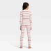 Kids' "Let It Snow" Fair Isle Cozy Knit Long Sleeve Shirt And Pants Holiday Matching Family Pajama Set - Wondershop™ Cream -Wondershop GUEST dbfffe50 8e4e 4e80 bee4 ed159667b407