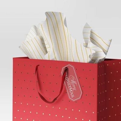 8ct Christmas Tissue Paper Gold/White - Wondershop™ 3 8ct Christmas Tissue Paper Gold/White - Wondershop™