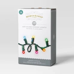 100ct LED Mini Sphere Christmas Orb And Globe String Lights With Green Wire - Wondershop™ -Wondershop GUEST e7846023 6676 4393 89be 5ffcf45ce7f6