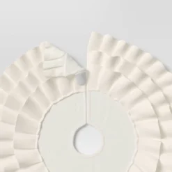 Christmas Mini Ruffle Tree Skirt Cream - Wondershop™ -Wondershop GUEST e9f3fb20 3559 489a 9d77 08137ea9f794
