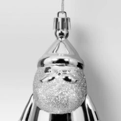 Christmas Silver Santa Ornament - Wondershop™ -Wondershop GUEST eb12fda5 7fb4 4d13 a814 5617829dd867