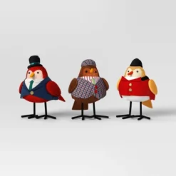 3pk Christmas Featherly Friends Decor - Wondershop™ -Wondershop GUEST ec5cefce a5d4 4807 92de 0a0f3e81fba2