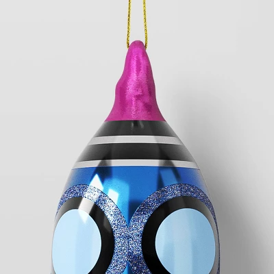 Christmas Glass Spaceship Ornament - Wondershop™ 4 Christmas Glass Spaceship Ornament - Wondershop™ - Image 2