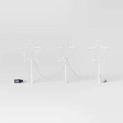3pc Christmas LED Neon Star Novelty Pathway Marker - Wondershop™ -Wondershop GUEST edec7f22 9afb 4cd5 a47b f1d85a8d166e