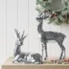 Christmas Silver Sitting Deer Decor - Wondershop™ -Wondershop GUEST ee9f4b38 652e 4985 bd7d a5b4985ec40f 1