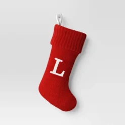 Knit Monogram Christmas Stocking Red - Wondershop™ -Wondershop GUEST ef46597a b27d 4536 a5a4 ff324e8a0da0