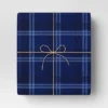 30” 25 Sq Ft Christmas Roll Wrap Blue Plaid - Wondershop™ -Wondershop GUEST f4f81907 6a2d 4020 bf57 548c4949837b