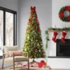 45" Velvet Double Loop Bow Christmas Tree Topper Red - Wondershop™ -Wondershop GUEST f9a62b7b 31b5 4427 a19f 1cb72daa61db