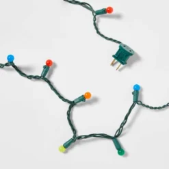 50ct LED Smooth Sphere Christmas String Lights With Green Wire - Wondershop™ 11 50ct LED Smooth Sphere Christmas String Lights With Green Wire - Wondershop™ -Wondershop GUEST fb5c9596 4c01 4774 842a 0c979c38d86e